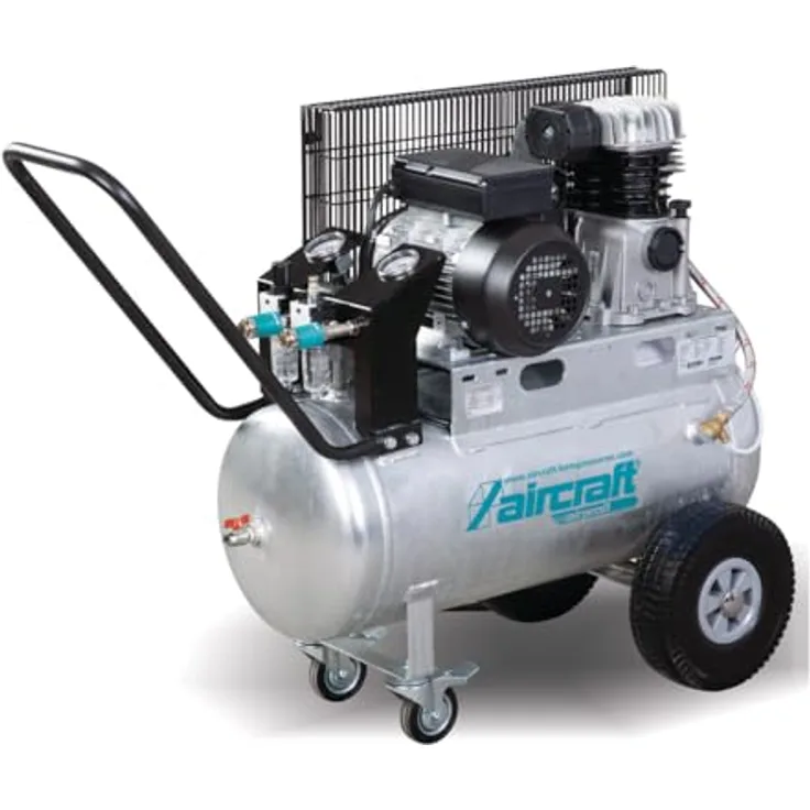 AIRCRAFT Kompressor AIRPROFI 401-50P 230V 10 bar Druck, mit 50l Behälter