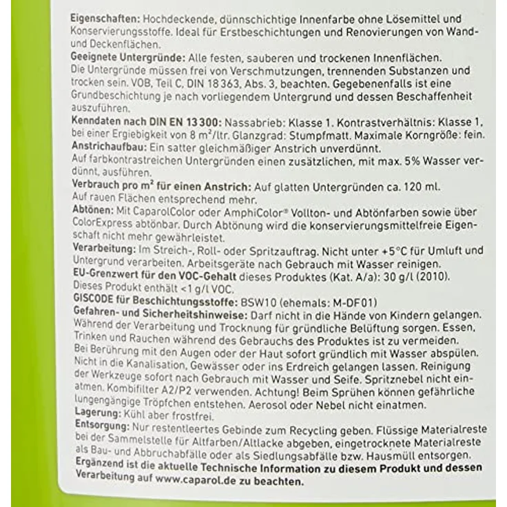 Caparol Indeko plus 2,500 L – Bild 3