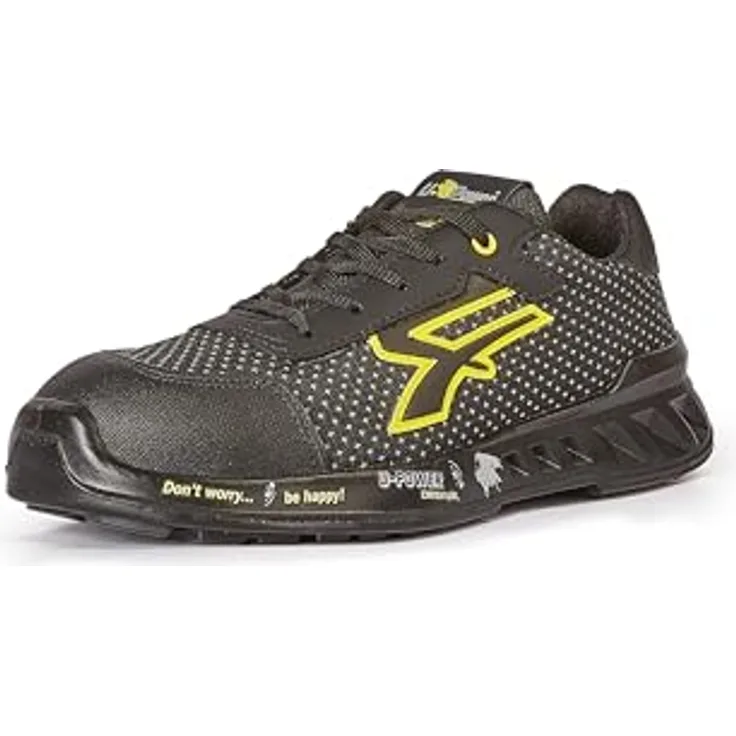 U-Power MATT, Sicherheitshalbschuhe S3 CI SRC, ESD, luftige PU-Sohle, Gr. 47