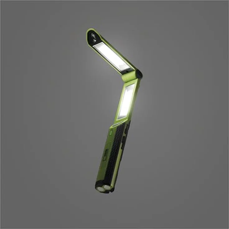 Emos LED Taschenlampe P4535, wiederaufladbar (670 lm, schwarz-grün) – Bild 4