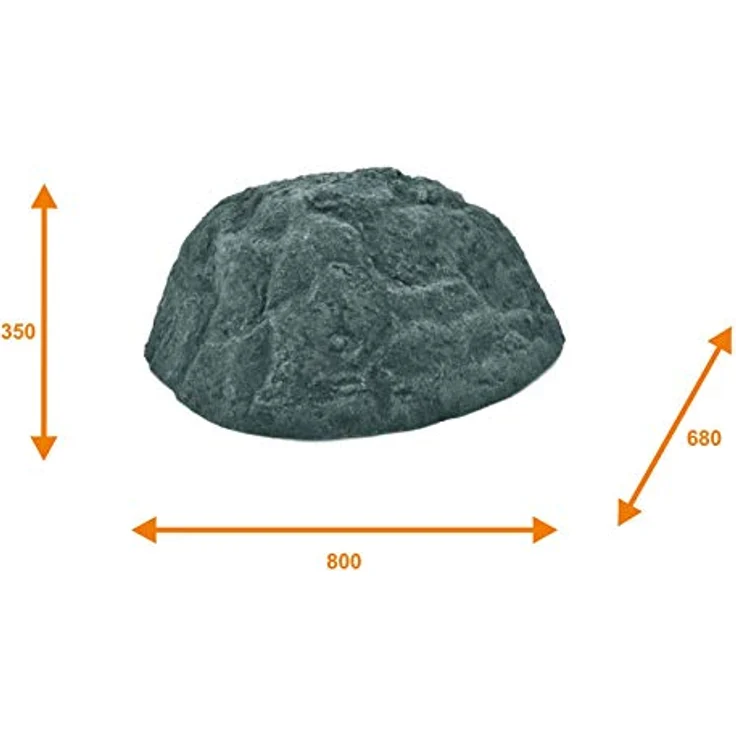 EUROPALMS Dekofelsen, Vulcano | Findling für Kulissenbau oder zur Raumgestaltung – Bild 3