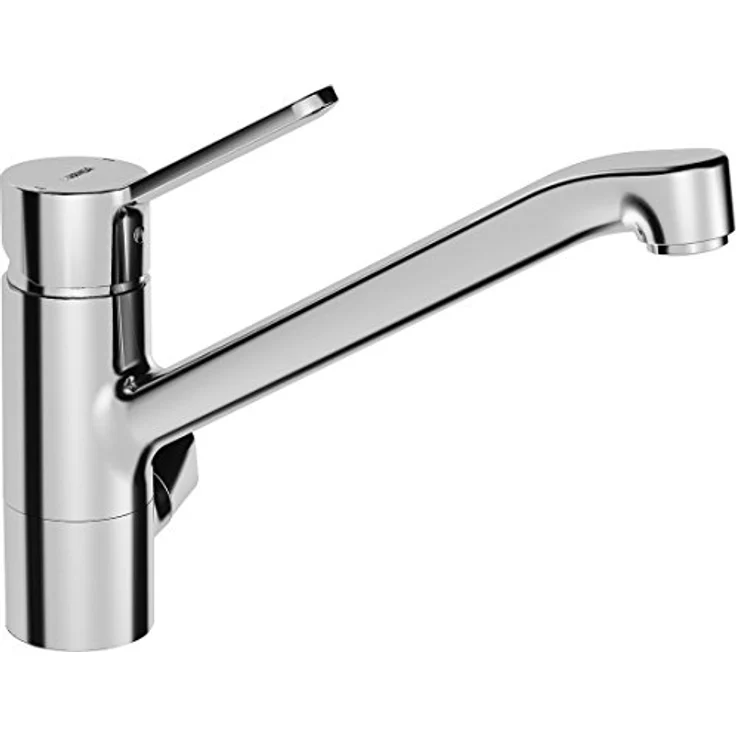 HANSA Hansaprimo Einhand-Einlochbatterie mit Geräte-Absperrventil, 210 mm Ausladung, 150° schwenkbar, 12 l/min Durchflussmenge – Bild 1