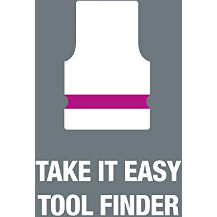 Wera Bit- und Steckschlüsselset, 1/4 Zoll Steckschlüssel-Bit-Einsatz T 20 mit Haltefunktion und Take it easy Werkzeugfinder – Bild 3