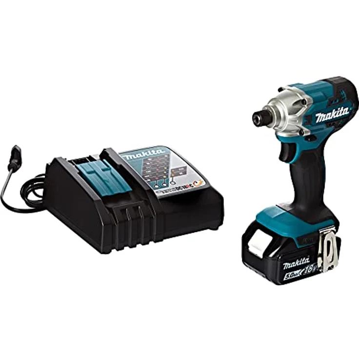 Makita DTD156RT1J, Drehschlagschrauber 18V LXT mit 155 Nm, inkl. 1 Batterie und Ladegerät