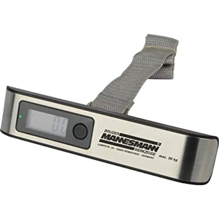 Brüder Mannesmann Werkzeuge M81900 Digitale Kofferwaage