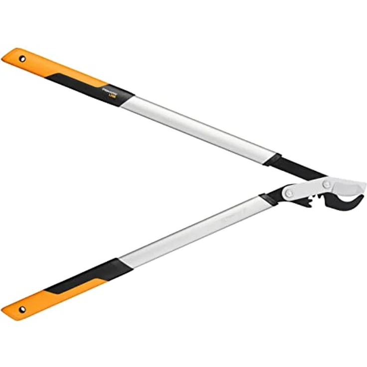 Fiskars PowerGear X Bypass-Getriebeastschere für frisches Holz, Antihaftbeschichtet, Gehärteter Präzisionsstahl, Länge 80 cm, Schwarz-Orange, LX98-L, 1020188 – Bild 2