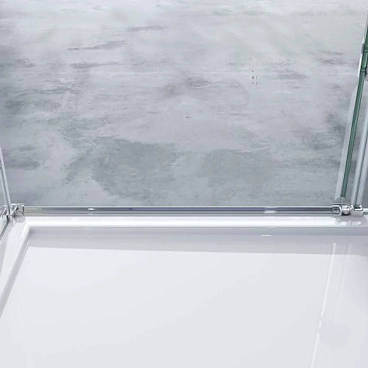doporro Eckdusche Duschkabine ESG Glas mit NANO Duschabtrennung Ravenna05 NEU, BxT: 90x70 cm, Design Duschabtrennung, 6mm ESG-Sicherheitsglas, magnetische Dichtungen – Bild 6
