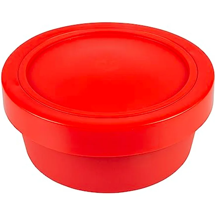 2-in-1 Reiseschüssel, 450/620 ml, Durchmesser 13/14 cm, Rot