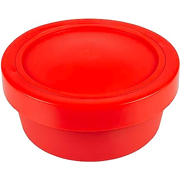 2-in-1 Reiseschüssel, 450/620 ml, Durchmesser 13/14 cm, Rot