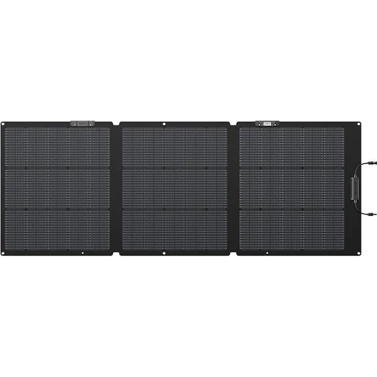EcoFlow NextGen 160W Portable Solar Panel, tragbares Solarpanel mit IP68 Schutz, schwarz, 5.60 kg