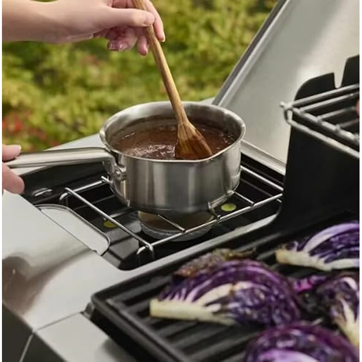 Weber Genesis EPX-435W GBS Smart Gasgrill, 4-Brenner mit Sear-Brenner, WLAN-fähigem Thermometer und LED-Grillbeleuchtung – Bild 8
