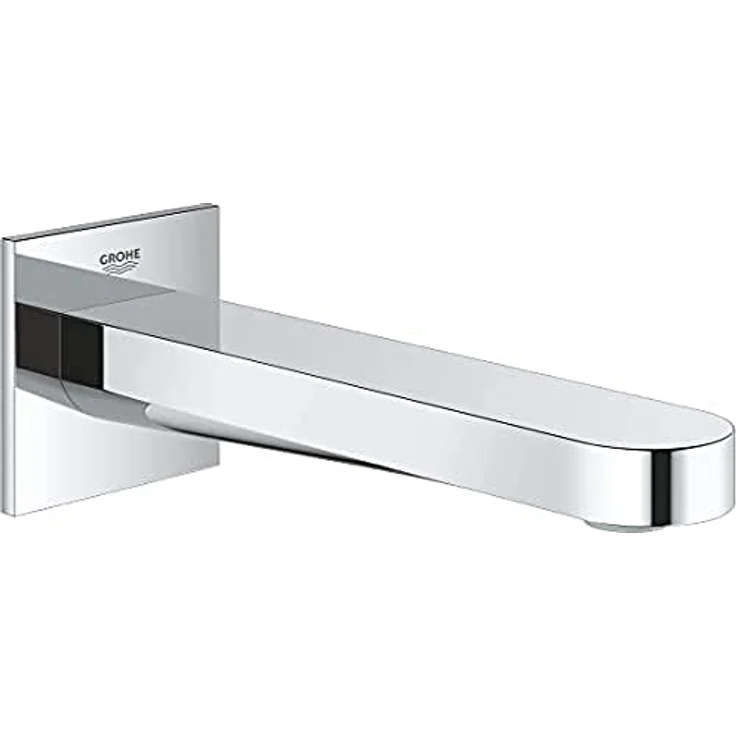 GROHE Plus Wanneneinlauf chrom 13404003, Badewannenarmatur mit GROHE StarLight Oberfläche und Laminarstrahlregler – Bild 1