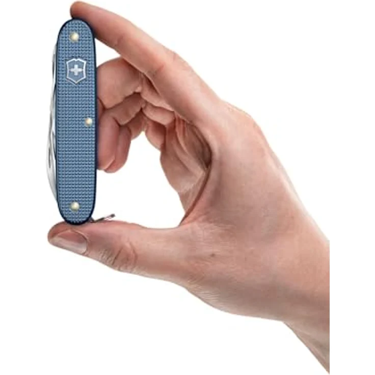 Victorinox Taschenmesser Pioneer X Alox Limited Edition 2026, 9 Funktionen, Multitool mit Schere, Glacial Blue, Swiss Made, inkl. Geschenkbox – Bild 5