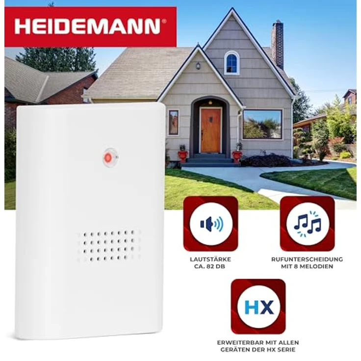 Heidemann Funkgong Komplett Set HX One – Bild 2