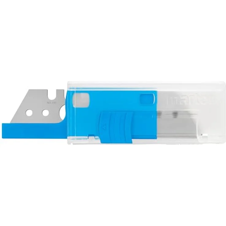 Martor Cuttermesser TRAPEZKLINGE NR. 610, Ersatzklingen aus rostfreiem Stahl, 10 Stück, 53 mm, für SECUNORM Modelle – Bild 4