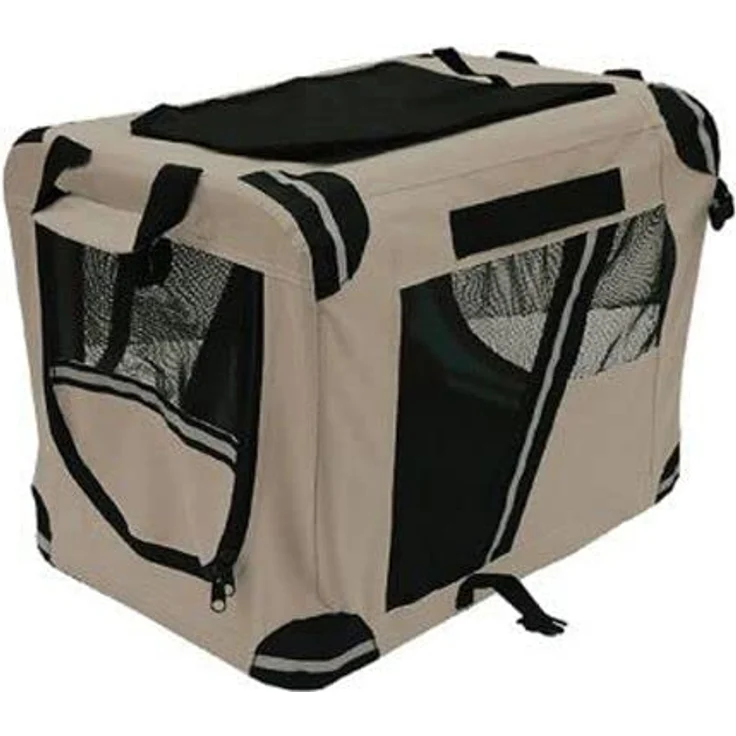 TrendLine Transportbox Größe L, 80 x 55 x 60 cm, beige – Bild 2