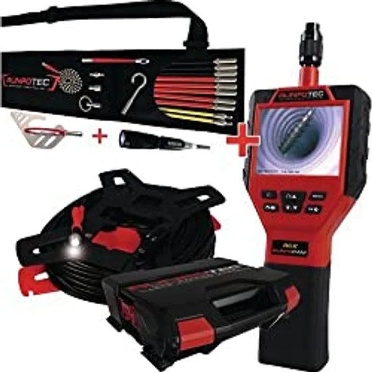 RUNPOTEC Multifunktionskamera RUNPOCAM RC2 Kabel-L.30m Runposticks Comfort RUNPOTEC