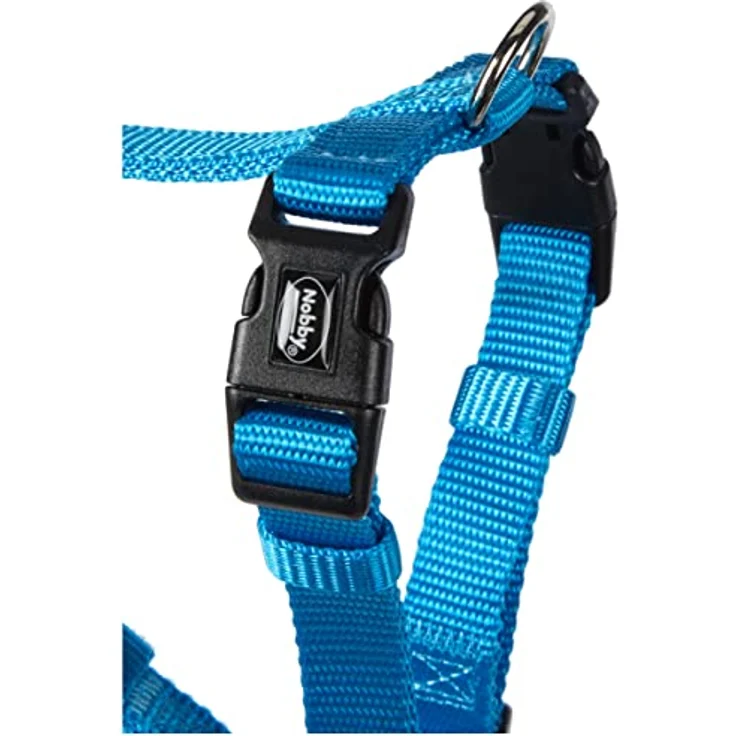 Nobby Geschirr Classic, hellblau Brust: 30/50 cm, B: 15 mm, 1 Stück – Bild 3