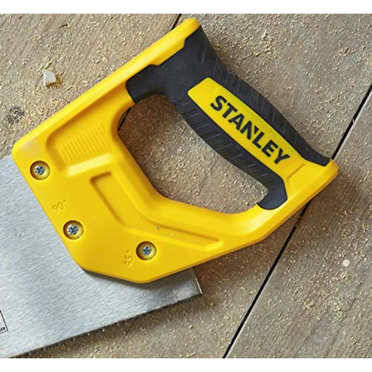 Stanley Handsäge Sharpcut (15''-380 mm, Fuchsschwanz mit 11 Zähne-Inch für feines Arbeiten, doppelt geschliffene, induktionsgehärtete Verzahnung) STHT20369-1 – Bild 6