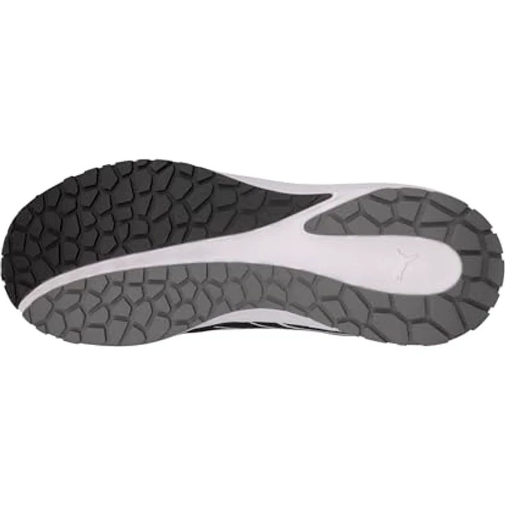 Puma S1PS Celerity Knit Blk/White, Sicherheitshalbschuh mit Stahlkappe und rutschfester Sohle, Größe 35 – Bild 5