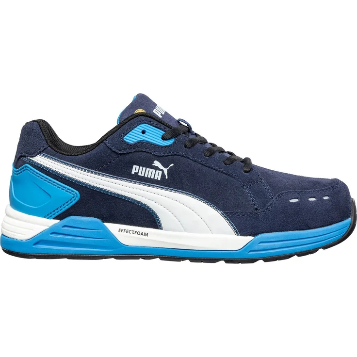 PUMA Safety AIRTWIST BLUE LOW Arbeitsschuh mit innovativer EFFECT.FOAM Sohlenkonstruktion und FIBERGLASS TOE CAP – Bild 1