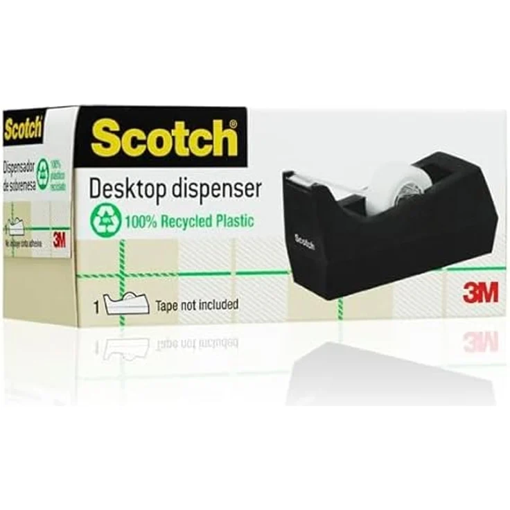 Scotch C38 Schreibtisch Klebebandabroller, schwarz – Bild 8