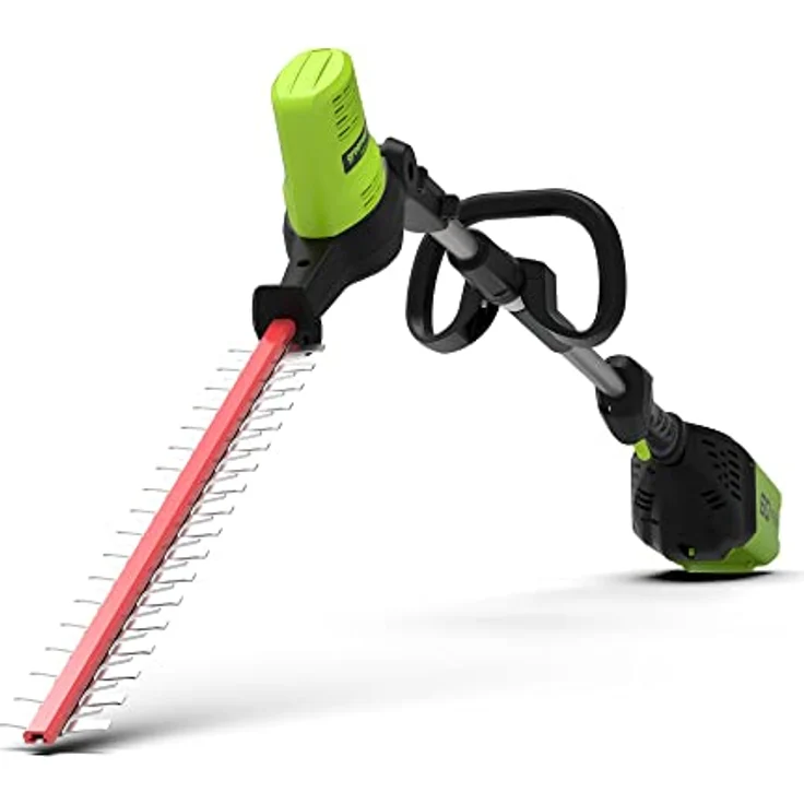 Greenworks GD60PHT51, 60V Teleskop-Heckenschere mit 51 cm Schnittlänge, Li-Ionen, ohne Akku, bürstenloser Motor – Bild 2