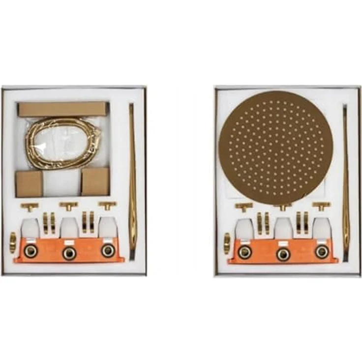 wohnwerk.idee Duscharmatur Exit, Duschsystem in mattschwarz mit Regendusche und Handbrause, minimalistisch und langlebig – Bild 3