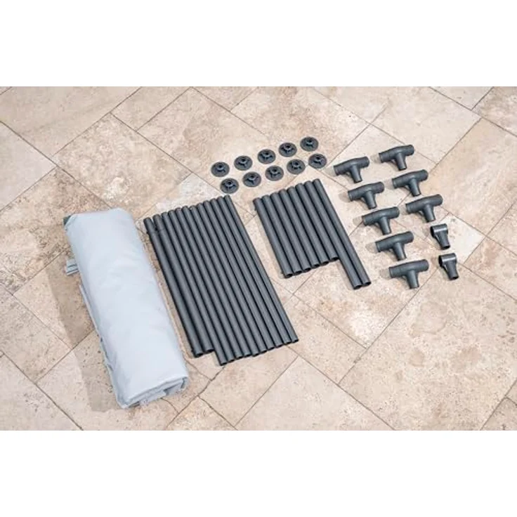 Bestway Lay-Z-Spa Eisbad Oval 150 cm, 431 Liter Fassungsvermögen, inklusive Abdeckung und Filterpumpe – Bild 10