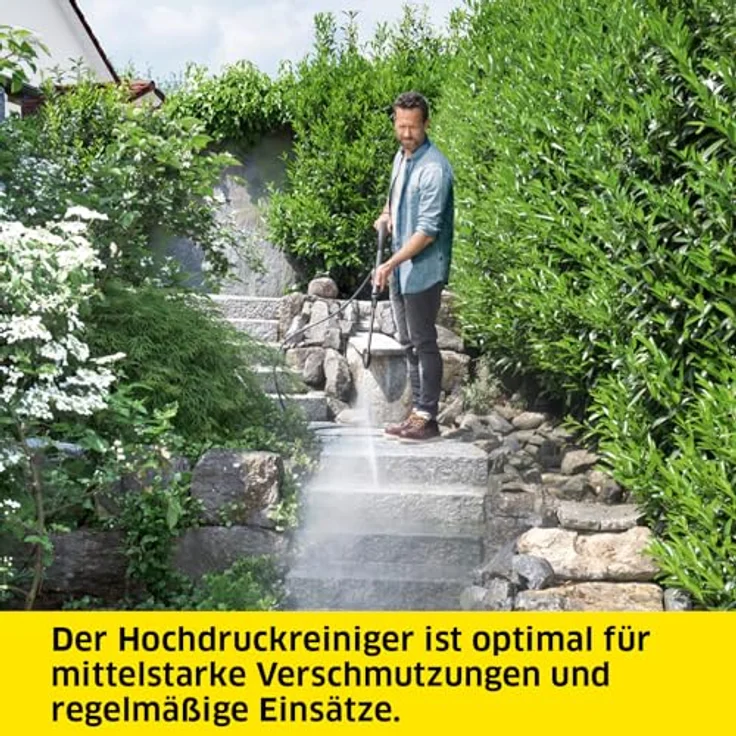 KÄRCHER Hochdruckreiniger K 5 Classic pressure washer - 1.950-700.0, Gelb – Bild 2