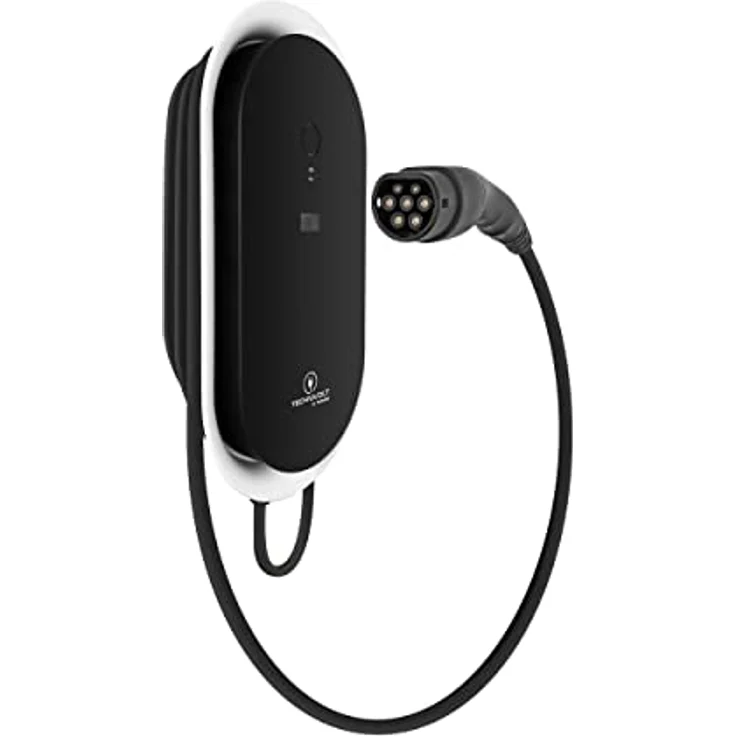 Technivolt 1100 Smart Wallbox 11kW mit 5m Ladekabel, Schwarz-Grau (0000-6301) – Bild 2