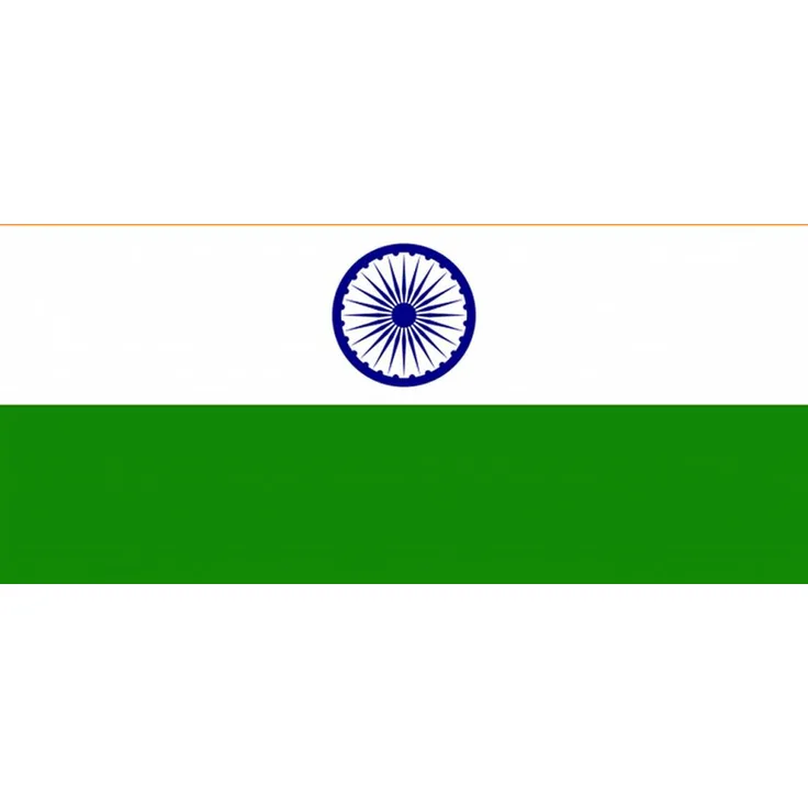 trends4cents XXL Flagge Indien 250 x 150 cm mit 3 Ösen 100g/m² Stoffgewicht