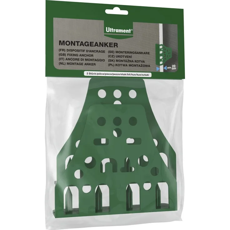 Ultrament Montageanker 2 Stück/Beutel