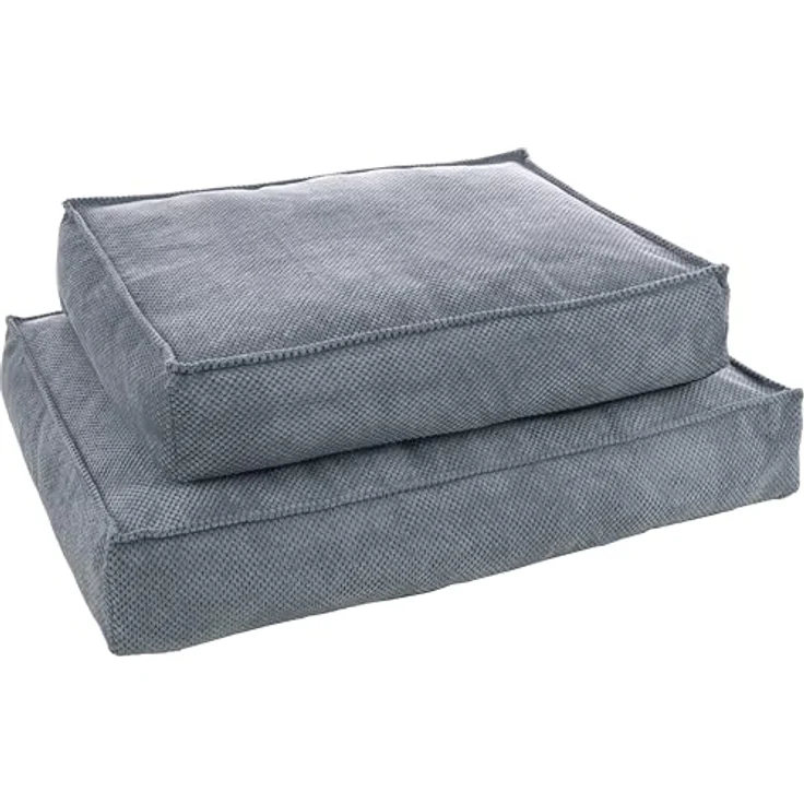 Flamingo Kissen Reno Rechteck Hellblau 80x60x16cm, Haustierkissen aus Metall – Bild 2