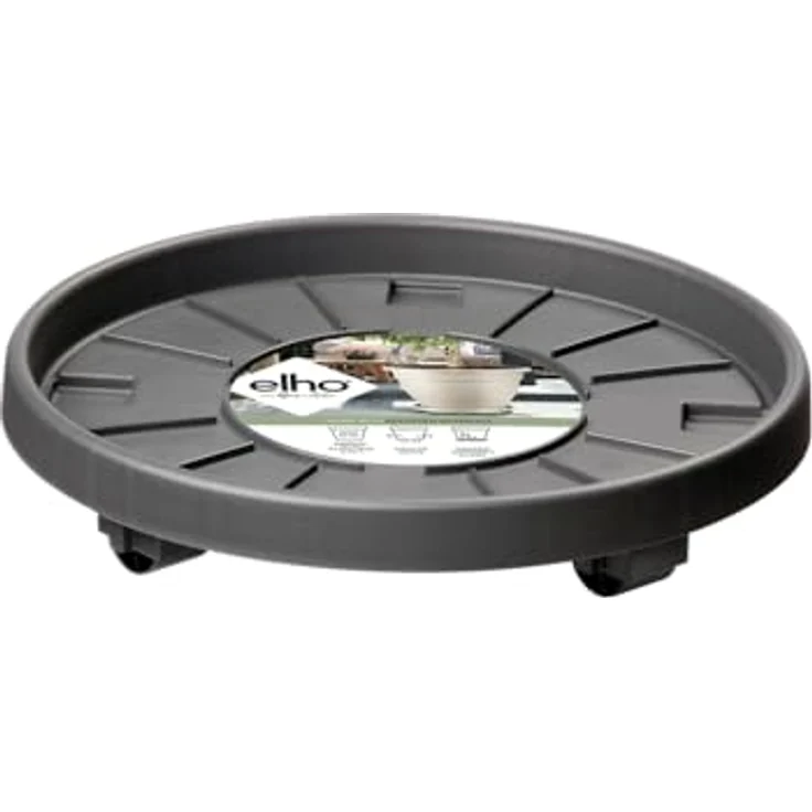 Elho Universal Planttaxi, Anthrazit, 29,3 x H 5 cm – Bild 2