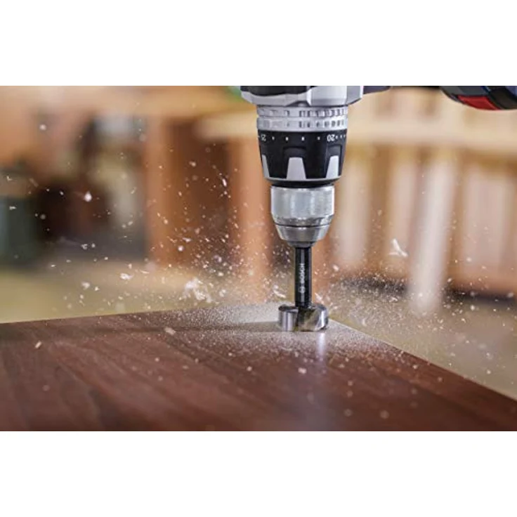 Bosch Professional Forstner Bohrer 40 mm, DIN 7483G, für Holzbohrarbeiten, Schaftdurchmesser 10 mm, hohe Schnittqualität – Bild 4
