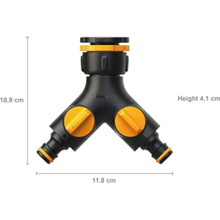 Conector de grifo doble salida - todos los tamaños Bewässerungszubehör – Bild 3