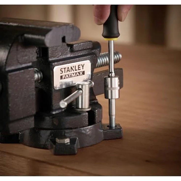 '''''Stanley 115mm/4.1/2'''''''' MaxSteel Schraubstock'''''' – Bild 4