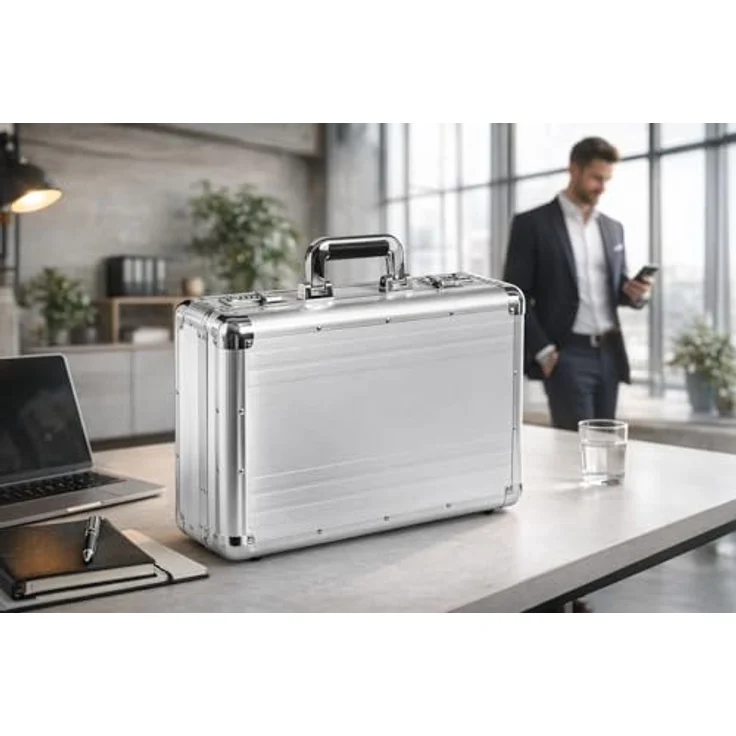 Alumaxx Alu-Aktenkoffer Taurus-45114 45,3 x 33,5 x 15,0 cm – Bild 7