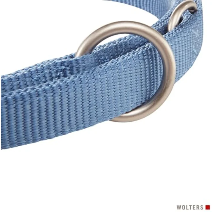 Wolters Hundeleine Professional Classic, extra lang, dreifach verstellbar, riverside blue – Bild 3
