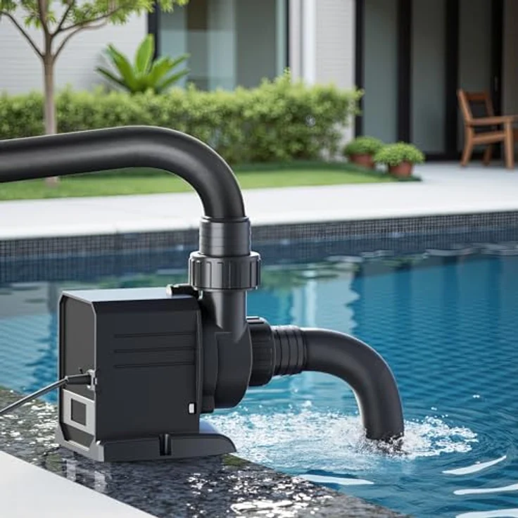 SunSun Poolpumpe 12000 l-h 100 W Schwimmbadpumpe Filterpumpe Umwälzpumpe CPP-12000 - Sunsun – Bild 3