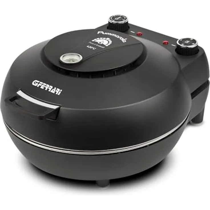 G3Ferrari Pizzaofen G10199 Pummarola, bis 420 °C, Wendestein, individuell schaltbare Ober- und Unterhitze – Bild 1