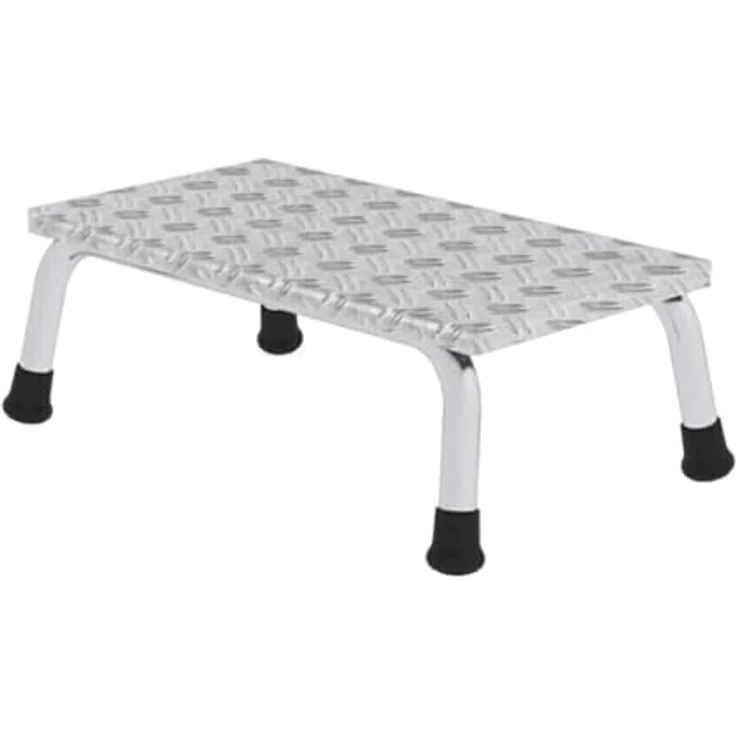 Aluminium Treppe Arbeitshöhe (max.): 2.2 m Günzburger Steigtechnik 50031 Silber 2.5 kg Silber – Bild 2