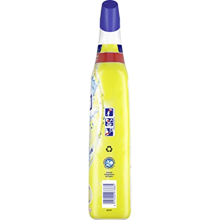 WC Frisch Kraft Aktiv WC-Reiniger Gel Lemon 750ml – Anti-Kalk-Formel, frischer Duft, recycelte Flasche, einfache WC-Rand-Anwendung – Bild 12