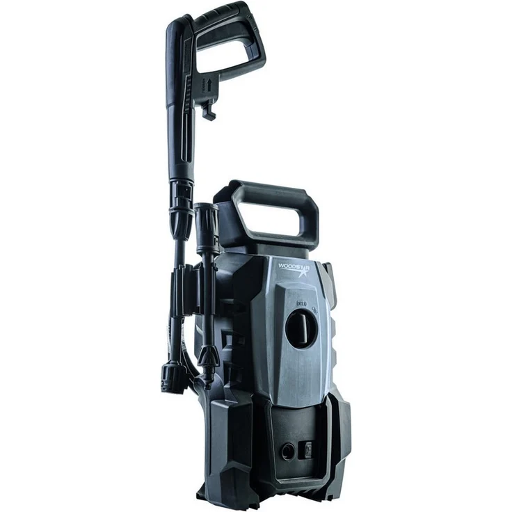 WOODSTER Hochdruckreiniger PRW14, 1400 W, 110 bar, 390 l/h Fördermenge, mit Quick-Connect-System und Transportgriff