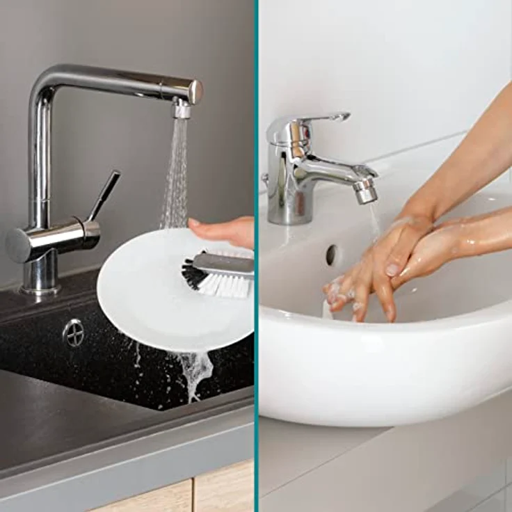 Easymaxx Strahlregler für Wasserarmaturen, für Küche und Bad – Bild 3