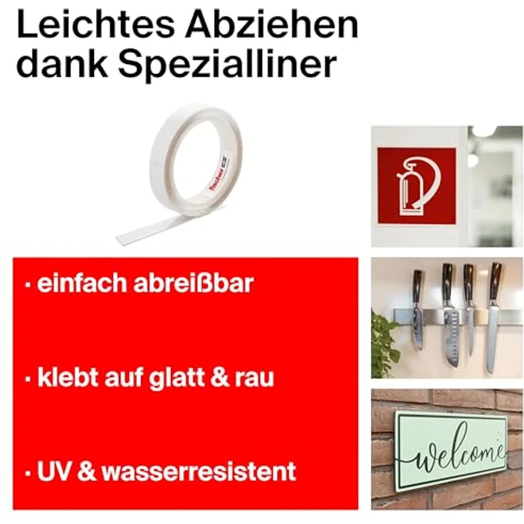 Fischer Montageband Doppelseitig zum Kleben und - Preisvergleich – Bild 2