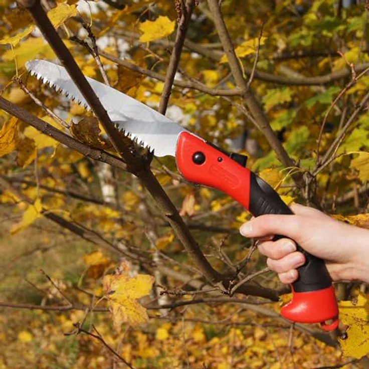 Connex TurboCut-Astsäge klappbar 150 mm - Handsäge - Holzsäge - Baumsäge - Gartensäge - FLOR74660 – Bild 3