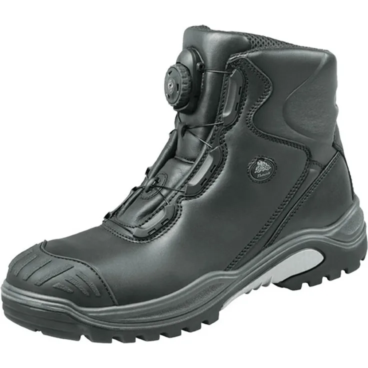 Bata Traxx 219 High S3 Arbeitsschuh, Schwarz, mit Boa-Drehmechanismus und QuattroTech-Laufsohle, Größe 43