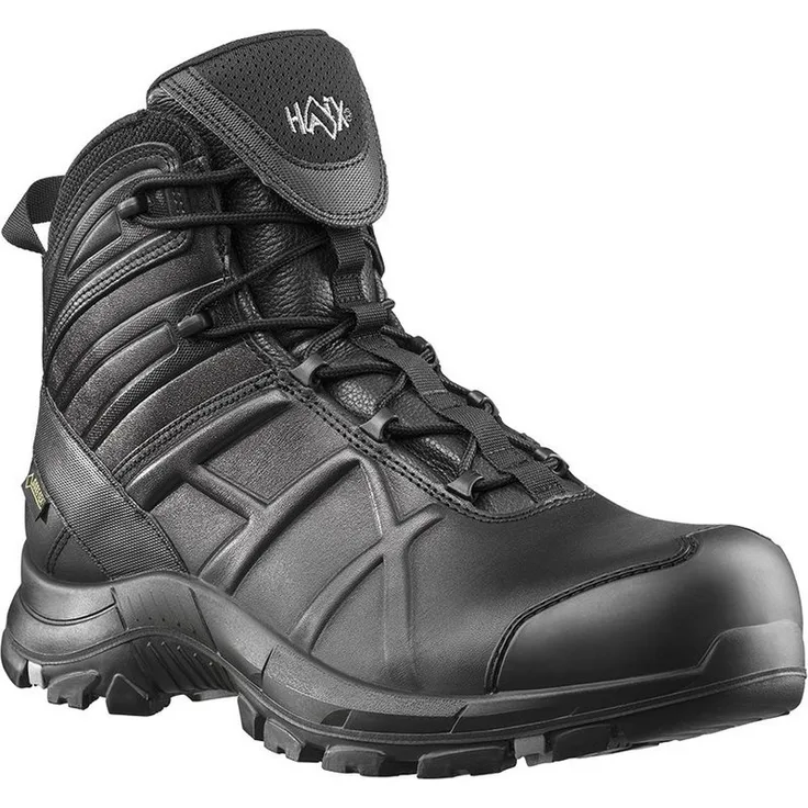 haix BLACK EAGLE® SAFETY 50 MID Sicherheitsschuh in Schwarz, wasserdicht und durchtrittsicher